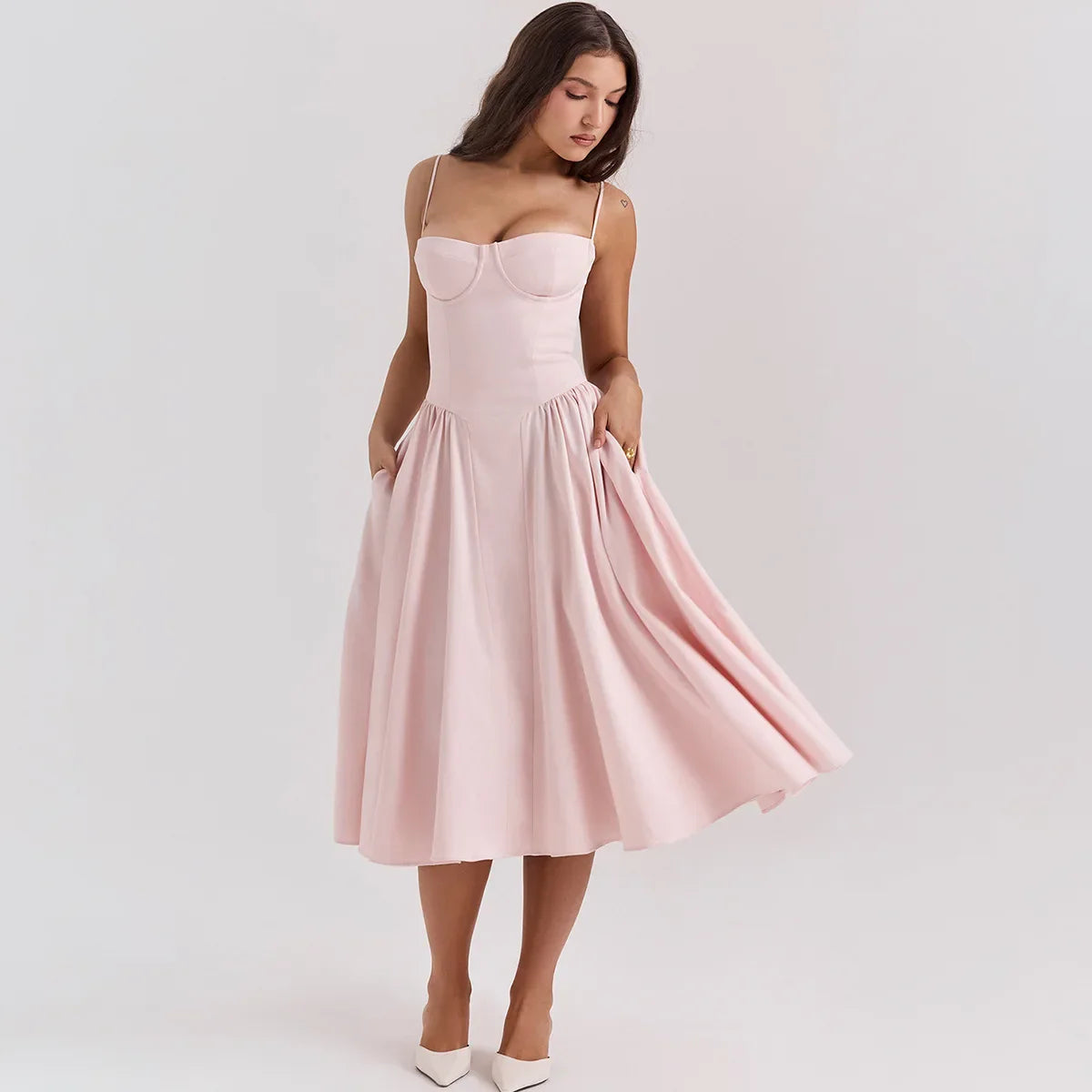 Madeline Midi A Line Dress