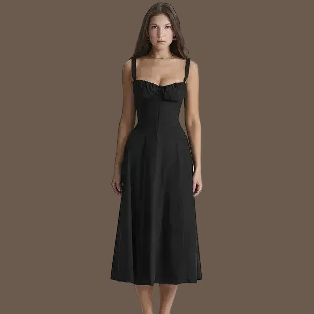 Summer Floral  A-line Dress